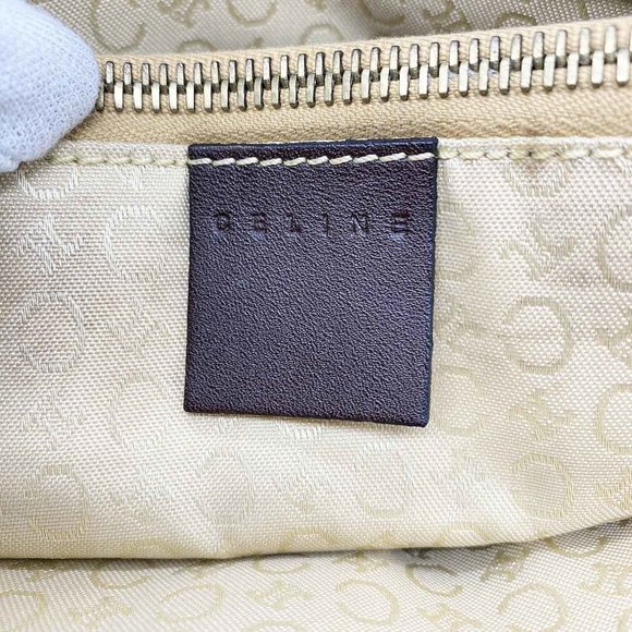 Celine Shoulder Bag C Macadam All Over Pattern Brown - Picture 9 of 9